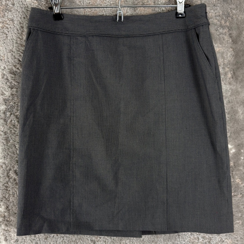 Halogen Petites Size 10p Career Business Professional Pencil Skirt Gray‎ Women
